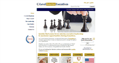Desktop Screenshot of c-levelinterimexecs.com
